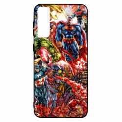 Чохол для Samsung S21+ Muscular Superheroes - PrintSalon