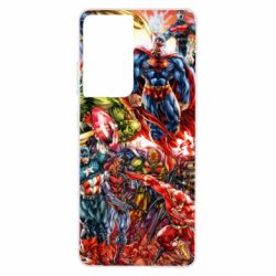 Чохол для Samsung S21 Ultra Muscular Superheroes - PrintSalon
