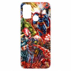 Чехол для Oppo A53/A32/A33 Muscular Superheroes