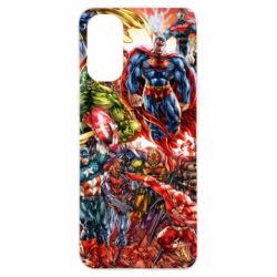 Чохол для Oppo Reno 4Muscular Superheroes - PrintSalon