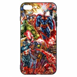 Чохол для iPhone 8 Plus Muscular Superheroes - PrintSalon