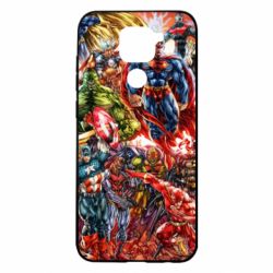 Чохол для Xiaomi Redmi Note 9 / Redmi 10X Muscular Superheroes - PrintSalon