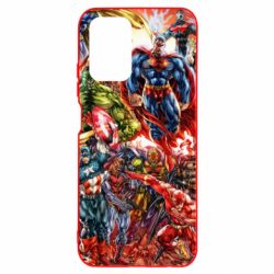 Чохол для Xiaomi Redmi Note 10 Muscular Superheroes - PrintSalon