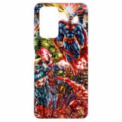 Чохол для Xiaomi Redmi Note 10 Pro Muscular Superheroes - PrintSalon