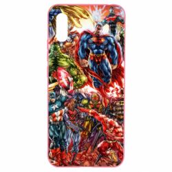 Чохол для Xiaomi Redmi 9a Muscular Superheroes - PrintSalon
