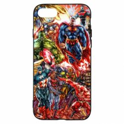 Чохол для iPhone SE 2022 Muscular Superheroes - PrintSalon