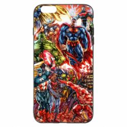 Чохол для iPhone 6 Plus/6S Plus Muscular Superheroes - PrintSalon