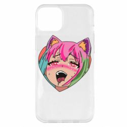 Чехол для iPhone 14 Plus Mushroom ahegao - PrintSalon