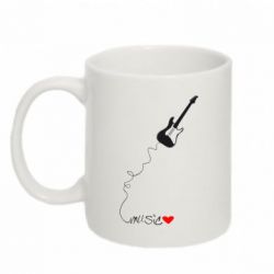 Чашка 320ml Music love - PrintSalon