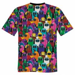 Чоловіча футболка 3D Among Us Astronauts 3D - PrintSalon