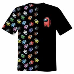 Чоловіча футболка 3D Among Us Astronauts - PrintSalon