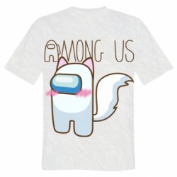Чоловіча футболка 3D Among us cute cat - PrintSalon