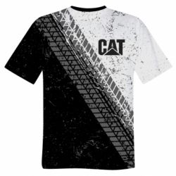 Мужская футболка 3D CAT and tires - PrintSalon