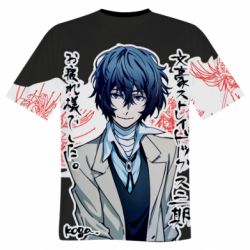 Чоловіча футболка 3D Dazai Osamu