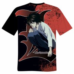 Чоловіча футболка 3D Death Note El-PrintSalon Чоловіча футболка 3D Death Note El