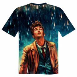 Чоловіча футболка 3D Doctor Who David Tennant - PrintSalon