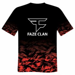 Мужская футболка 3D Faze Clan 3D - PrintSalon