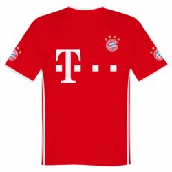 Мужская футболка 3D FC Bayern. Твоя фамилия, номер (англ.)-PrintSalon Мужская футболка 3D FC Bayern. Твоя фамилия, номер (англ.)
