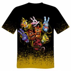 Мужская футболка 3D Five Nights At Freddy"s - PrintSalon