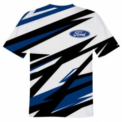 Чоловіча футболка 3D Ford logo and art - PrintSalon