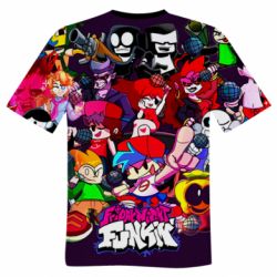 Мужская футболка 3D Friday_Night_Funkin