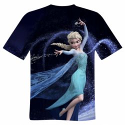 Мужская футболка 3D Frozen Elsa - PrintSalon
