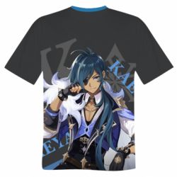 Чоловіча футболка 3D Genshin Impact Kaeya - PrintSalon