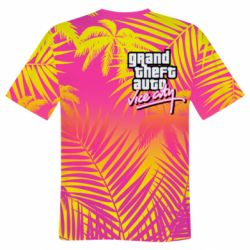 Мужская футболка 3D GTA city - PrintSalon