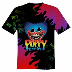 Мужская футболка 3D Хаги Ваги арт