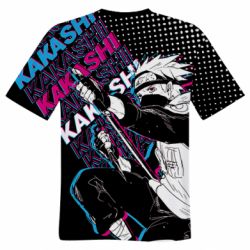 Чоловіча футболка 3D Hatake Kakashi