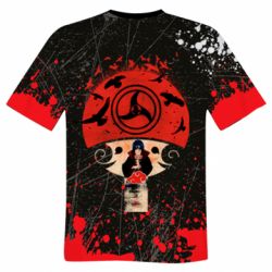 Чоловіча футболка 3D Ітачі Учіха