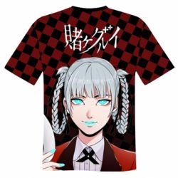 Чоловіча футболка 3D Kakegurui - Kirari Momobami - PrintSalon