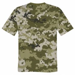 Чоловіча футболка 3D Камуфляж ЗСУ - PrintSalon