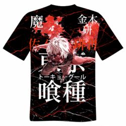 Мужская футболка 3D Kaneki Ken - PrintSalon
