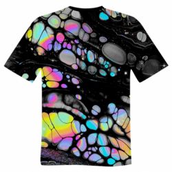 Чоловіча футболка 3D liquid spots - PrintSalon