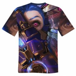 Чоловіча футболка 3D Madness of Jinx - PrintSalon