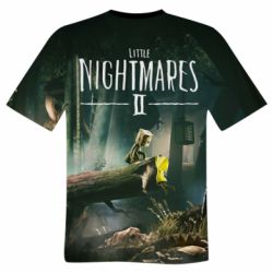 Мужская футболка 3D Маленькие кошмары 2 - PrintSalon
