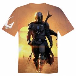 Чоловіча футболка 3D Mandalorian - PrintSalon
