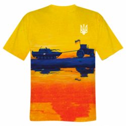 Чоловіча футболка 3D Марка Добрый вечер - PrintSalon