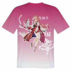 Чоловіча футболка 3D Mischievous Yae Miko - PrintSalon