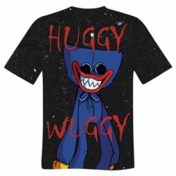 Чоловіча футболка 3D Poppy Huggy Wuggy - PrintSalon