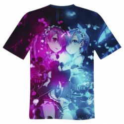 Мужская футболка 3D Rам Rem - PrintSalon