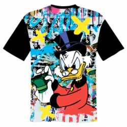 Чоловіча футболка 3D Rich Scrooge McDuck - PrintSalon