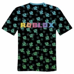 Мужская футболка 3D Roblox And Logo 3D - PrintSalon