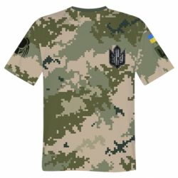 Мужская футболка 3D РУССКИЙ ВОЕННЫЙ КОРАБЛЬ ІДІ НА ХУЙ! ВСУ - PrintSalon