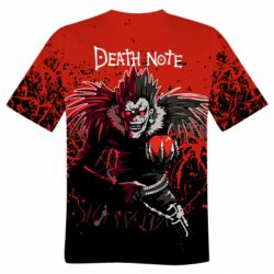 Чоловіча футболка 3D Ryuk Death Note-PrintSalon Чоловіча футболка 3D Ryuk Death Note