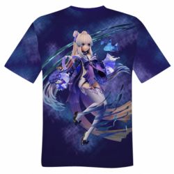 Мужская футболка 3D Sangonomiya Kokomi