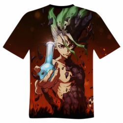Чоловіча футболка 3D Senku Doctor Stone - PrintSalon