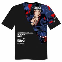 Чоловіча футболка 3D shattered Itachi art