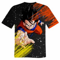 Мужская футболка 3D Son Goku - PrintSalon